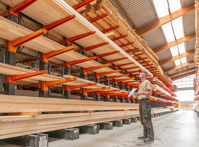 Große Lagerkapazität | Privatkunden | Holz-Hauff in Leingarten