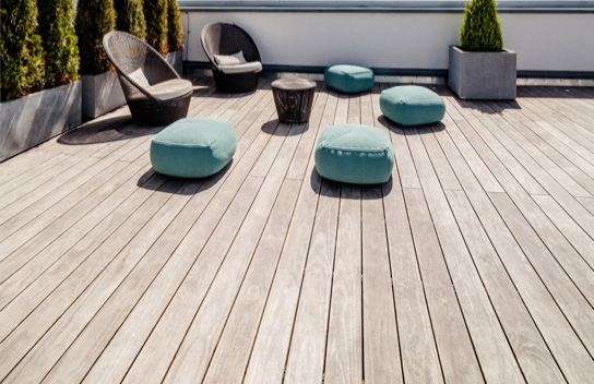 Modifizierte Terrassenhölzer: Kebony | Holz-Hauff in Leingarten