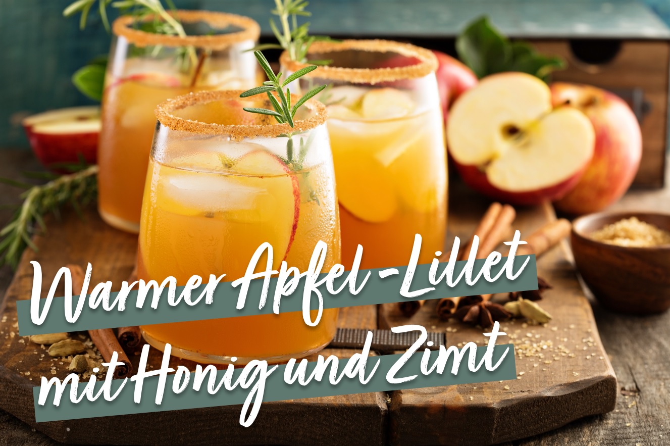 Rezept: Warmer Apfel-Lillet | Holz-Hauff in Leingarten