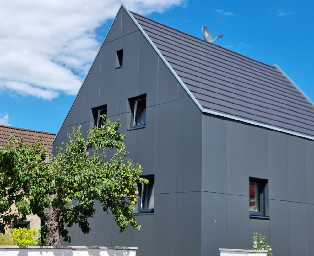 Fassade Duropal XTerior Compact | bei Holz-Hauff GmbH in Leingarten