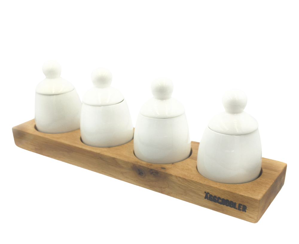 Serviertablett mit Dampfgarer Serviertablett aus Leimholzplatte Eiche rustikal | bei Holz-Hauff GmbH in Leingarten